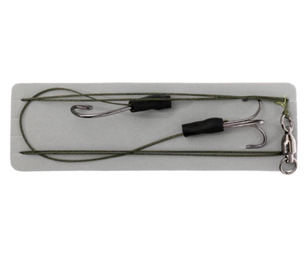 Сомове оснащення Flagman Cat Fish Rig Single & Trible Hooks 3/0 - 7/0