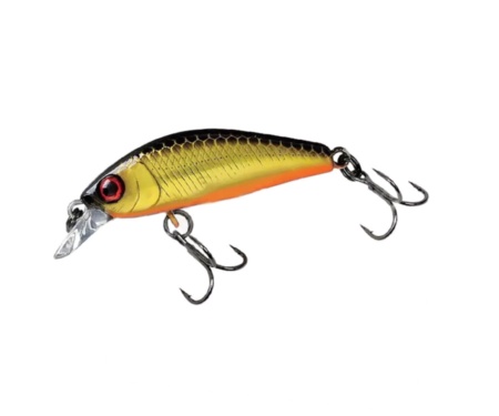 Воблер Jackall Chubby Minnow 35SP 2.3г #HL Gold & Black