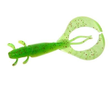 Силікон Flagman FL Craw 3" #1527 Lime/Lime Chartreuse