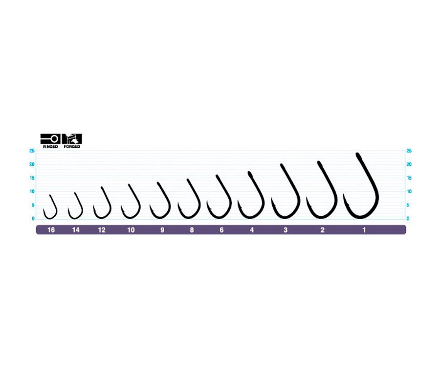 Крючки Owner Iseama with Eye C5-53265 №12 #3
