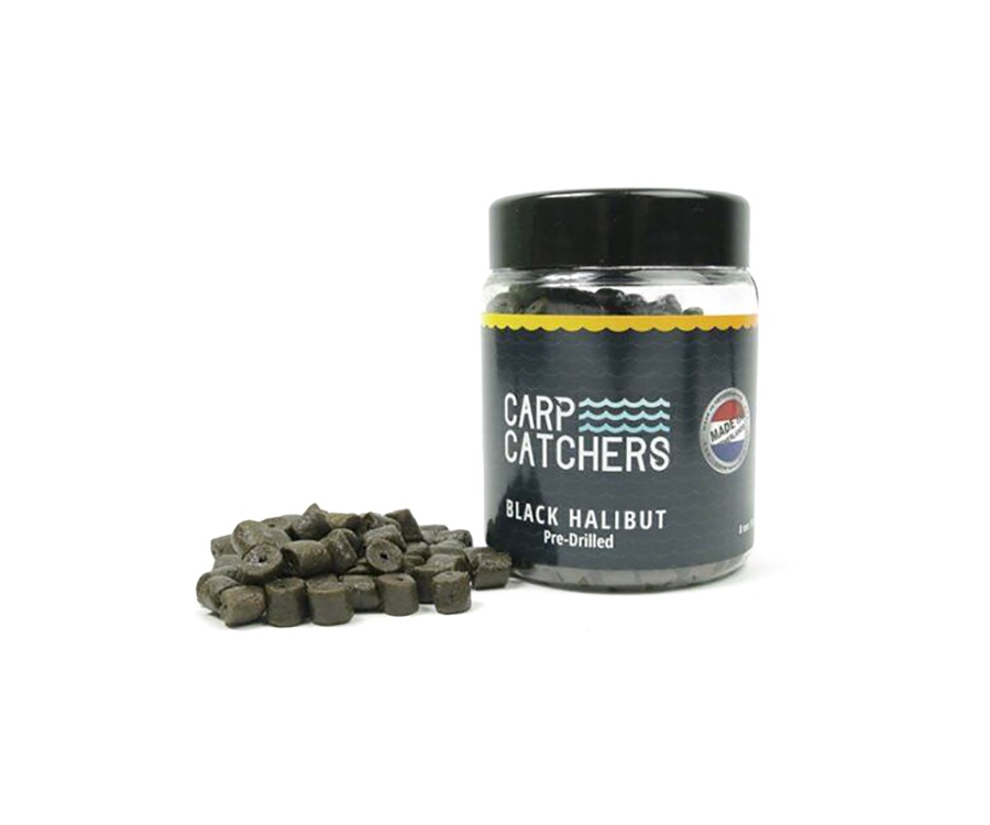 Пеллетс Carp Catchers Black Halibut Hook Pre-Drilled 150г 8мм