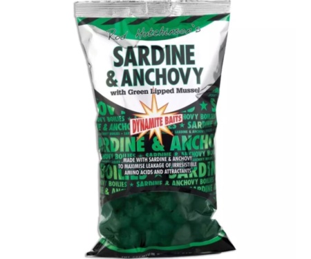 Бойли Dynamite Baits Shelf Life Sardine Anchovy 1кг 10мм