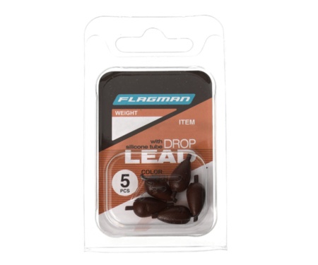 Грузило Flagman Drop Lead Brown 3г