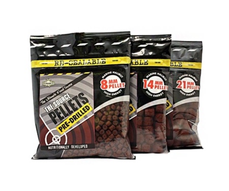 Пелетс Dynamite Baits Pre-Drilled Pellets Source 14 мм 350 г