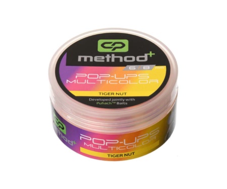 Бойли Carp Pro Method⁺ Multicolor Pop Ups 8/6мм Tiger nut
