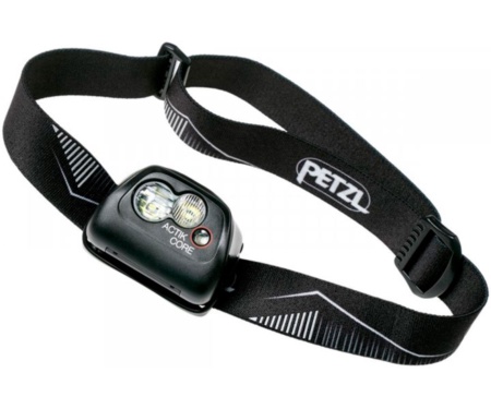 Фонарь налобный Petzl Actik Core Black