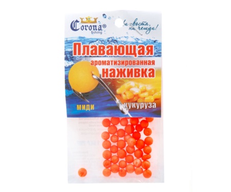 Пенопластовые шарики Corona fishing Кукуруза (миди)