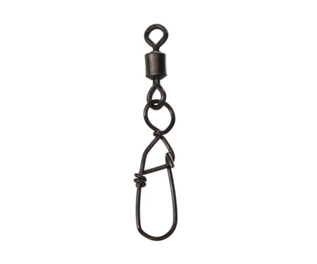 Фідерна застібка з вертлюгом Flagman Feeder German Snap Link Swivels M