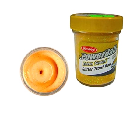 Паста форелевая Berkley PowerBait Glitter Trout Bait Salmon Egg with Glitter