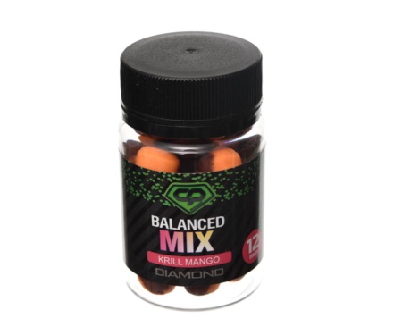 Бойли Carp Pro Diamond Balanced Mix Krill Mango 12мм