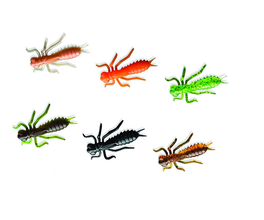 Нимфа Crazy Fish Kasari 1.6" M4 креветка+кальмар