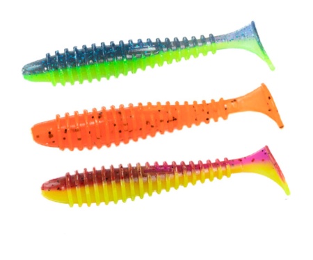 Виброхвост Angry Baits Fatik 2" AB MIX9