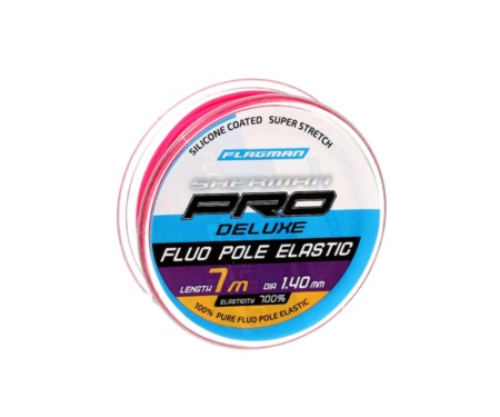 Амортизатор Flagman Deluxe Fluo Pole Elastic 7м 1.4мм