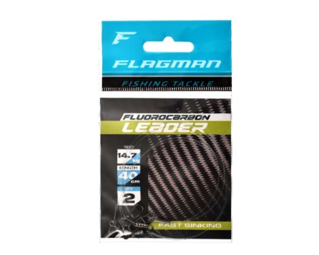 Повідець Flagman Fluorocarbon Leader 14.7кг 40см