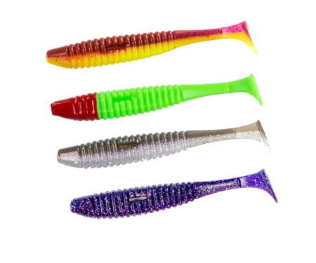 Силікон Angry Baits Shiner 4" AB MIX4