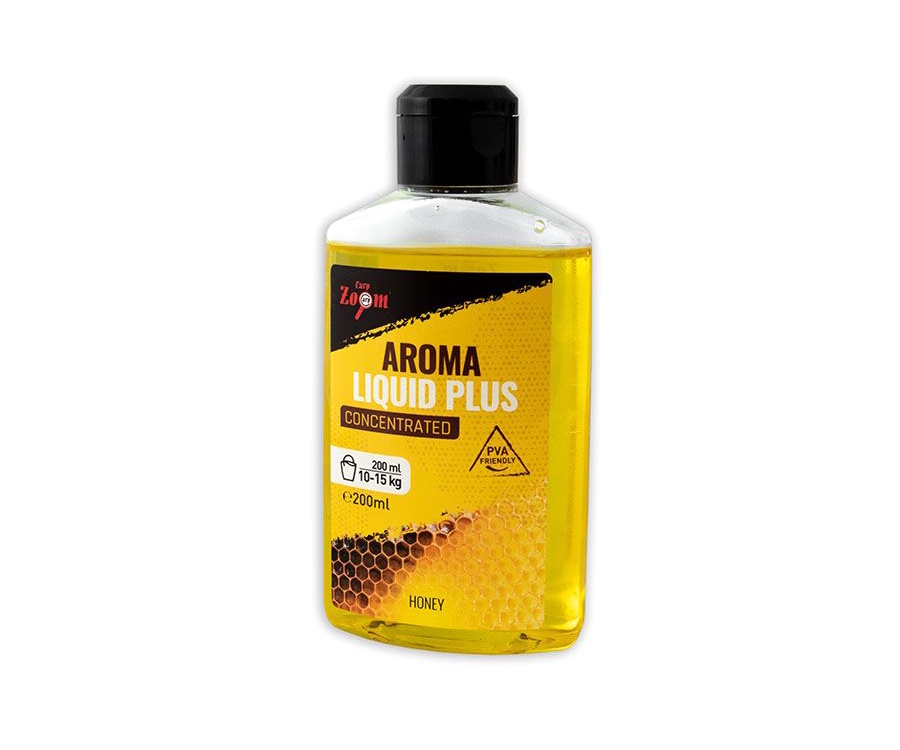 Ликвид Carp Zoom Aroma Liquid Plus PVA Friendly 200мл Мед