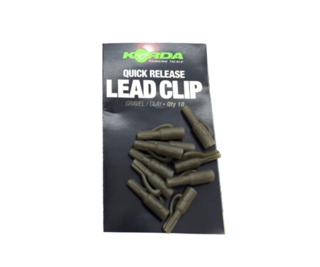 Безопасная клипса Korda Quick Release Clips Clay/Gravel