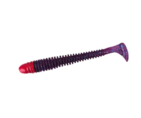 Силікон Crazy Fish Vibro Worm 3.4" #98RH