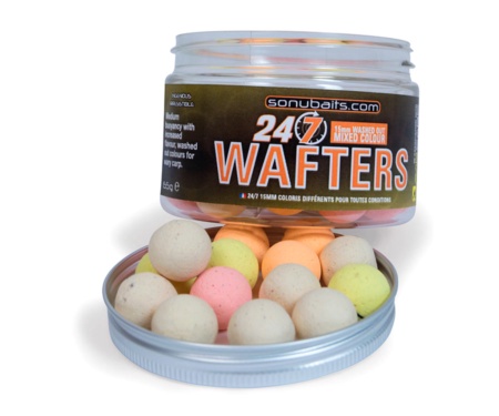 Бойли Sonubaits 24/7 Mixed Colour Wafters 15 мм