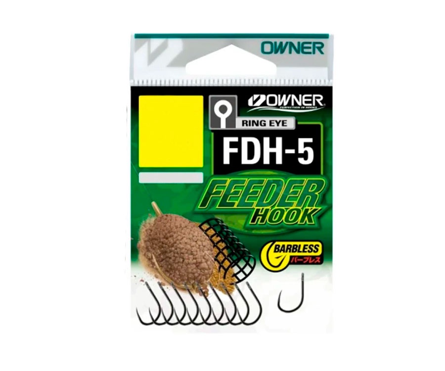 Крючки Owner FDH-5 Iseama-BL With Eye 56945 №10 #2