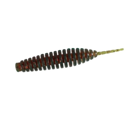 Черв'як Fishup Tanta 1,0" #019 Motor Oil/Red