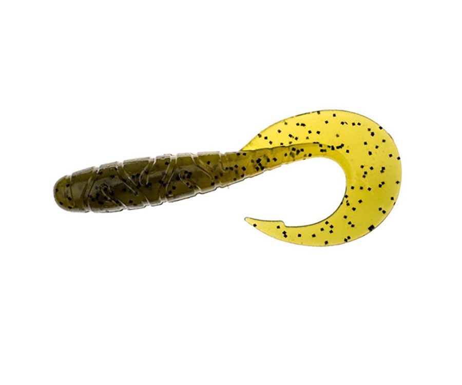 Твистер Fishup Mighty Grub 4.5" #074 Green Pumpkin Seed