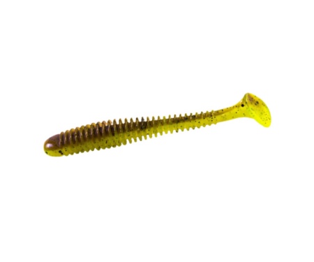 Силікон Crazy Fish Vibro Worm F 3.4" #4d
