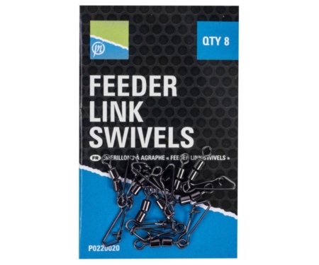 Вертлюг Preston Double Feeder Link Swivels