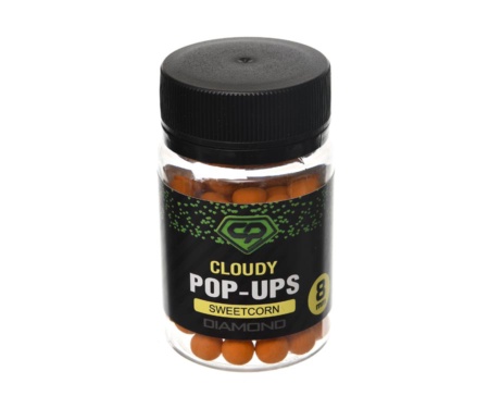 Бойлы плавающие Carp Pro Diamond Cloudy Pop-Ups Sweetcorn 8мм