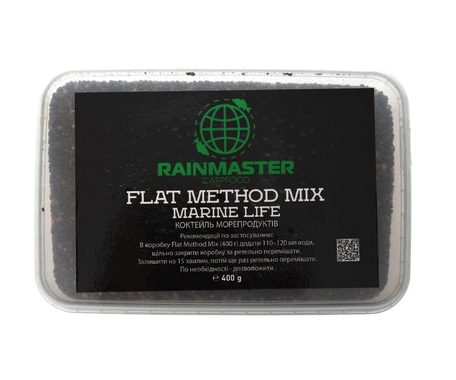 Прикормка Rainmaster Flat Method Mix Marine Life #2