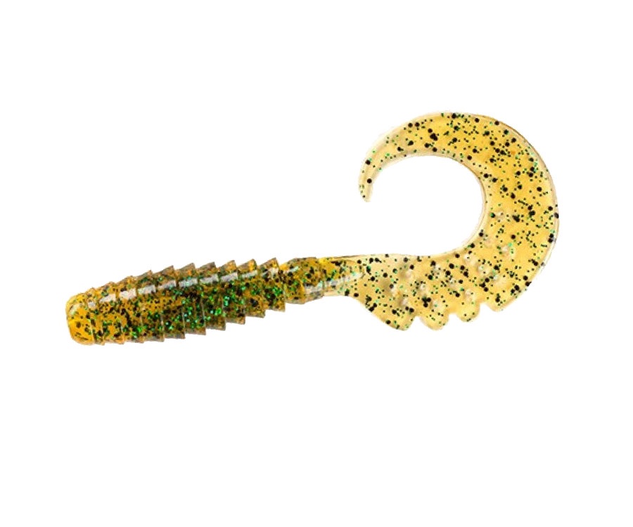 Твистер Fishup Fancy Grub 2" #036 Caramel Green Black