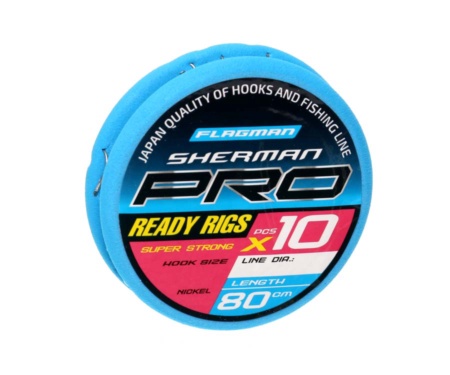 Готовый поводок Flagman Sherman Pro Super Strong Ready Rigs №14