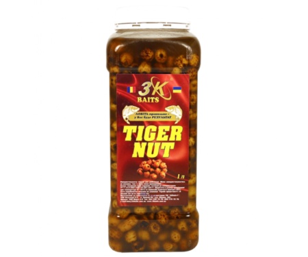 Прикормка 3KBaits Тигровый орех натуральный 1л