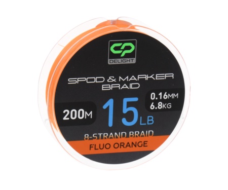 Шнур Carp Pro Delight Spood & Marker Braid PE X8 0.16мм