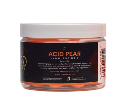 Бойли CC Moore Elite Range Acid Pear Pop-Ups 14мм