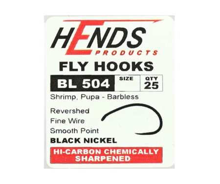 Гачки Hends Products Fly Hooks BL 504 №8 25шт