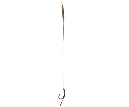 Готовий повідець Carp Pro Sinking Braid 30 lb x8 Curved Shank №8