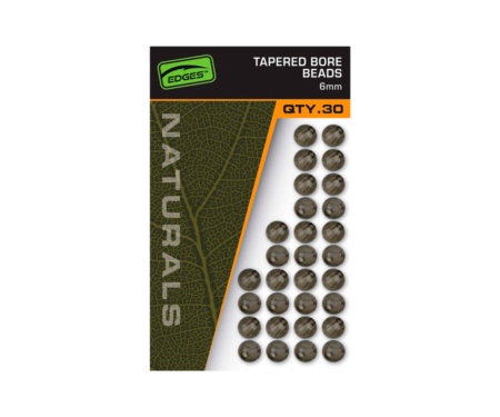 Намистини Fox Naturals Tapered Bore Beads 6мм
