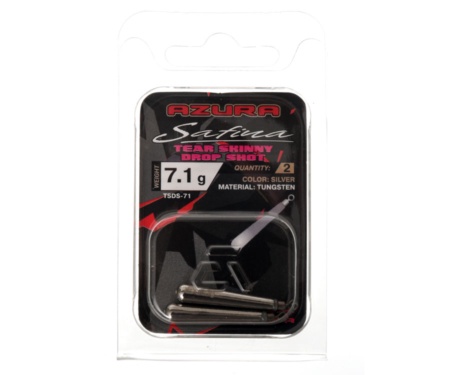 Грузило Azura Safina Tungsten Tear Skinny Drop Shot 7.1г