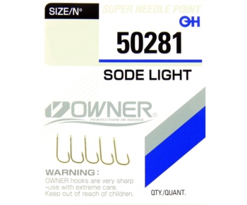 Крючки Owner Sode Light 50281 №14 #2