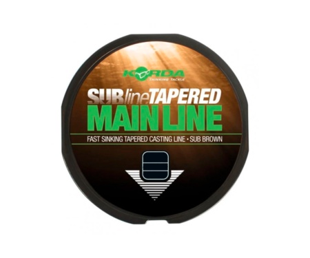 Леска Korda Subline Tapered Mainline 0,28–0,50 мм