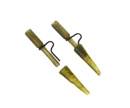 Набiр клiпса безпечна посилена з конусом Carp Pro Metallic Lead Clip + Tail Rubber