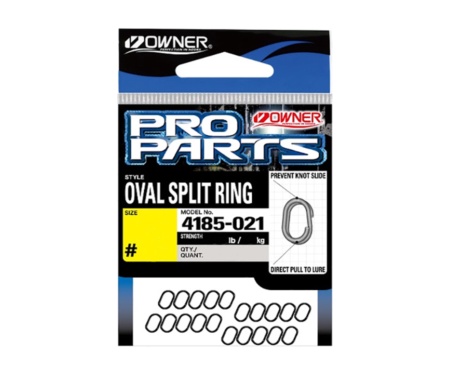 Кольца заводные Owner Oval Split Ring 4185 №04