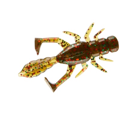 Силікон Daiwa Duckfin Bug 2" Greenpum/Glitter