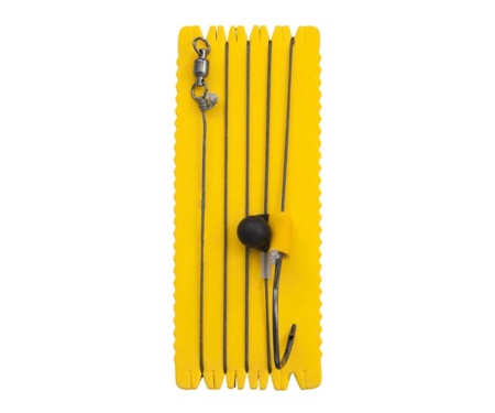 Сомове оснащення Black Cat Single Hook Rig with Rattle XL №8/0 1.2м