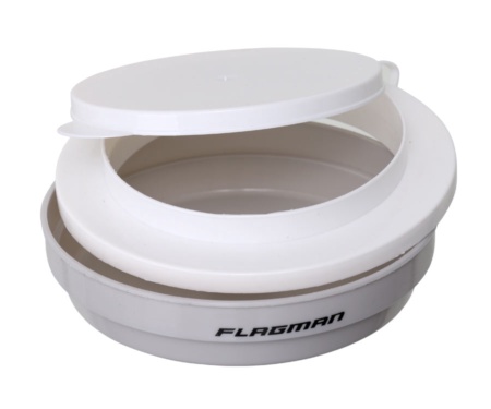 Коробка для наживки Flagman круглая 0.25л