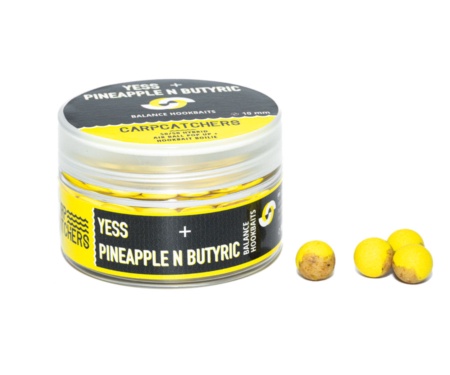 Бойлы Carp Catchers Balance Hookbaits YESS-Pineapple N Butyric 10мм