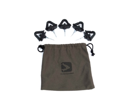Кілочки для вимостки Avid Carp Screw Steady Bivvy Peg