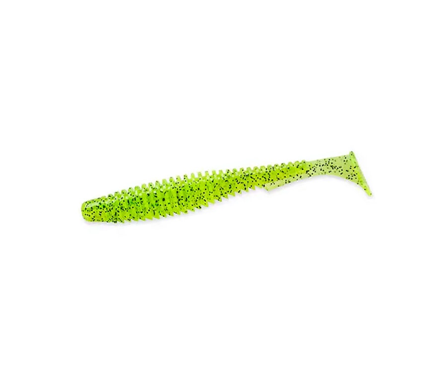 Виброхвост Fishup U-Shad 3" #055  Chartreuse/Black