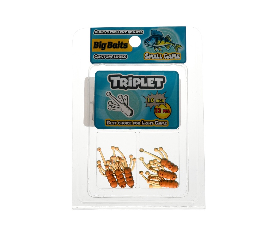 Нимфа Big Baits Triplet 1" #205 Old Motoroil